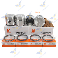 12033-L2003 89mm STD Piston Ring Set pour Nissan SD23 SD25 Moteur Diesel Piston Ring 12033-L2004 89*2.5 + 2 + 4.5mm