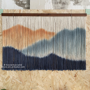 110*70cm di lusso <span class=keywords><strong>macramè</strong></span> appesa a muro per tenda tintura grande moderno su misura accetta arazzi intrecciati a mano decorazioni per la casa interni - Product Image 2