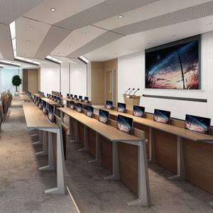 Set di mobili per la scuola universitaria in acciaio moderno, - Product Image 2