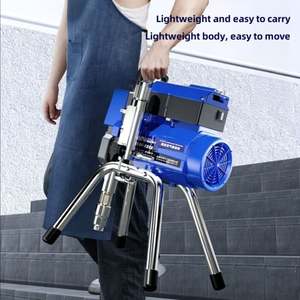 Nueva <span class=keywords><strong>Pistola</strong></span> de Pulverización Eléctrica de Alta Presión sin Aire para Pintura de Látex 2024, <span class=keywords><strong>Pistola</strong></span> de Pulverización de Pintura para Tejas de Acero de Color - Product Image 4