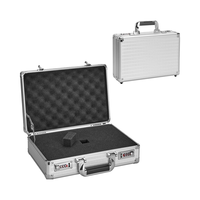 Valise de transport en aluminium personnalisée pour outils avec indice de protection IP65/IP67/IP68, taille de mousse personnalisable, OEM/ODM pris en charge, valise à outils en aluminium