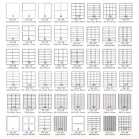 Feuilles A4 autocollantes pour étiquettes d'expédition 8,5x11 pour imprimantes jet d'encre/laser FBA avec fonction anti-rayures