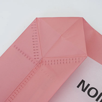 Sac fourre-tout non tissé haut de gamme et tendance, à ouverture facile, avec poignée, pour magasin de vêtements, usage quotidien en extérieur, motif lettres personnalisable