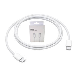 Cable de Datos Tipo C a Tipo C de Nailon Trenzado de 60 W a <span class=keywords><strong>Precio</strong></span> Económico, Cable de Carga Rápida USB C PD para <span class=keywords><strong>iPhone</strong></span> <span class=keywords><strong>14</strong></span> 15 16 17PRO MAX - Product Image 1