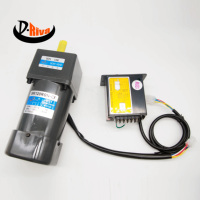 Motor de Control de velocidad sin escobillas de 220V y 120W, Motor hueco de ángulo recto 5Ik120RGN-CF, construcción de imán permanente