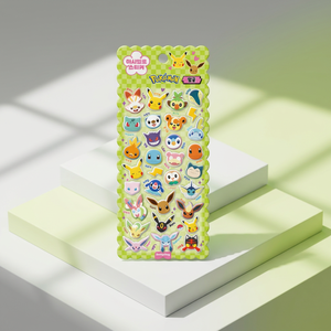 Soft Marshmallow PVC Stickers Cute Face Korean 3D Puffy UV Varnished <b>Diary</b> Laptop Luggage Phone Deco <b>Kids</b> Anime Wholesale - Product Image 1