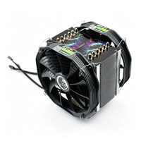 Aplikasi Prosesor & Casing Komputer Gaming 6 Heatpipe Pendingin CPU Mendukung Intel 115X 2011 dan Seri AMD AM4
