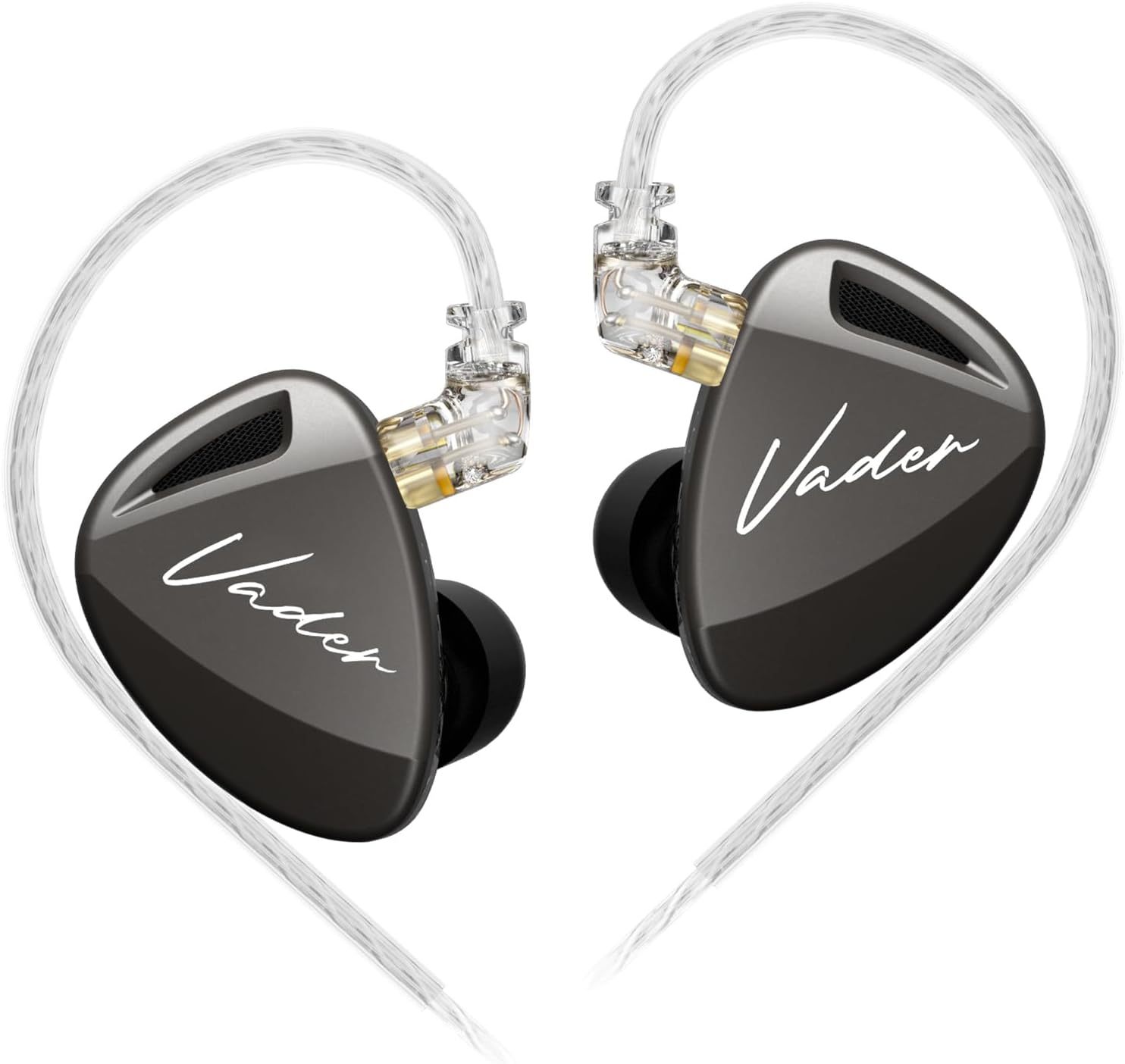 KZ Vader <strong>Triple</strong> <strong>Driver</strong> In-Ear Monitor Music Earphone,HiFi IEM with 4 Tuning Levels, 0.75mm Pins Wired Sport Earbud <strong>Headphones</strong>