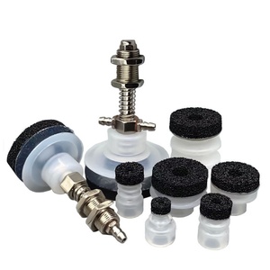 DP-35 Custom <b>Silicone</b> Sponge <b>Rubber</b> Gasket Soft Vacuum Sucker Suction Cup with Foam Sealing Mold Processing Service - Product Image 1
