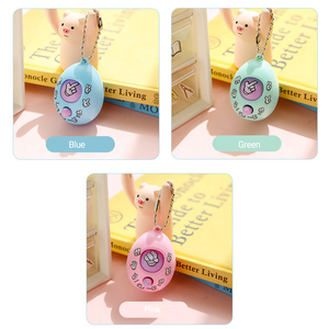 Vui Vẻ Ngón Tay Đoán Trò Chơi Rock Giấy Kéo Xoắn Trứng Keychain Ngón Tay Con Quay Đồ Chơi - Product Image 5