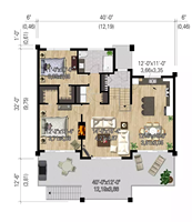 Maison de vacances préfabriquée à deux étages en structure acier, maison modulaire, chalet, suite de jardin, villa, casas préfabriquées, cabane