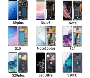 ชุดจอแสดงผล OLED สำหรับโทรศัพท์มือถือ <span class=keywords><strong>Samsung</strong></span> <span class=keywords><strong>Galaxy</strong></span> S8/S9/S10/S20FE/S20U/S22/N20U/S23U รุ่นต่างๆ - อะไหล่เปลี่ยนหน้าจอ - Product Image 1