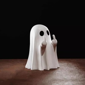 Figurine fantôme amusante Gzyuyou 2026, film, anime, Halloween, petit fantôme mignon, cadeau effrayant pour les fêtes, ornement décoratif en PVC, jouet cadeau - Product Image 1