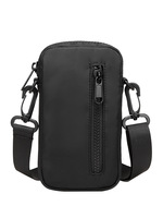 Nieuwe telefoontas voor heren, crossbodytas met enkele schouder, kleine herentas, heuptas, draagbare verticale, eenvoudige opbergtas
