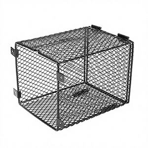 Сварная сетка из черной стальной проволоки, плоское плетение, расширенная, для защиты террариумов и обогрева рептилий - Product Image 3