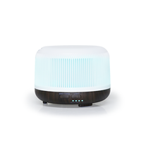 Diffuseur d'huiles essentielles créatif 300ML ABS+PP, humidificateur d'air ultrasonique à brume froide pour la maison, la voiture, la chambre