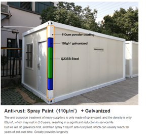 Cgch Nhà Máy 20ft 40ft Đúc Sẵn <span class=keywords><strong>Container</strong></span> Xây Dựng Trang Web Nhà <span class=keywords><strong>Prefab</strong></span> Có Thể Tháo Rời Di Động Nhà <span class=keywords><strong>Modular</strong></span> Nhà - Product Image 2
