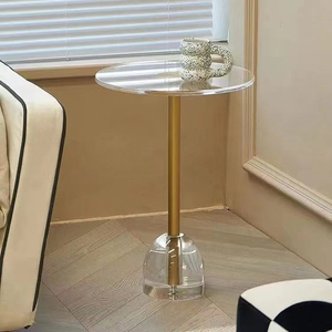 Hot Sale Custom kleine klare Acryl moderne Design Couch tisch Wohnzimmer möbel mit Tee Beistell tisch - Product Image 2
