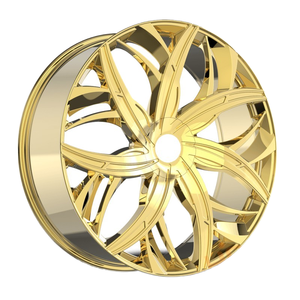 Jantes de luxe en alliage d'aluminium forgé à rayons multiples pour voitures particulières, 17-24 pouces, gris canon usiné, pour Chevrolet Equinox et Crosstrek - Product Image 1