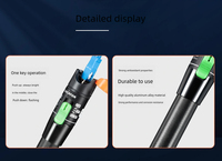 Localisateur visuel de défaut de fibre optique 50mW testeur de câble VFL indicateur de lumière rouge