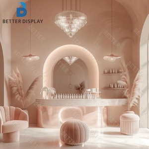 Muebles de Salón de Belleza de Alta Gama, Mesa y Silla Personalizadas, Juego de Muebles para Salón de Manicura y Spa, Diseño Interior para Salón de Belleza y Peluquería - Product Image 3