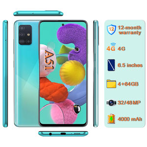 Téléphones mobiles d'occasion débloqués 100% originaux <span class=keywords><strong>A51</strong></span> 64 Go/128 Go [Appareil <span class=keywords><strong>photo</strong></span> 48 MP][Double carte SIM] <span class=keywords><strong>Qualité</strong></span> A+ Smartphone 4G pour Galaxy <span class=keywords><strong>A51</strong></span> - Product Image 1