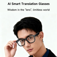 Nouveau produit 2026 : Lunettes intelligentes IA avec caméra, traduction IA, assistant vocal, appels Bluetooth, reconnaissance d'objets intelligente