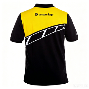 เสื้อโปโลแข่งรถแบบพรีเมียมสั่งทำพิเศษ พร้อมโลโก้สปอนเซอร์ส่วนตัว คุณภาพสูง ระบายอากาศได้ดี เหมาะสำหรับทีมมอเตอร์สปอร์ต ใช้ในงานแข่งขันหรือใส่ในชีวิตประจำวัน - Product Image 5