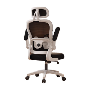 Trung Quốc nhà máy bán buôn cao trở lại hiện đại màu trắng văn phòng điều hành bền ghế máy tính Ergonomic lưới Ghế văn phòng - Product Image 2