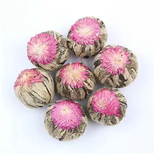 Bolas de té florecientes hechas a mano clásico chino, té de floración OEM estándar de la UE, té de floración Floral orgánico