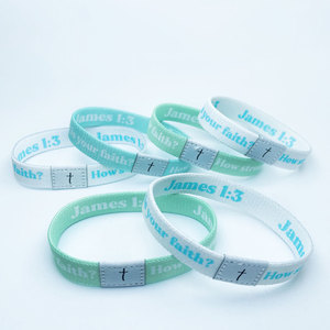 Braccialetto Sportivo Personalizzato in Poliestere per Uomo, Elastico in Tessuto, Pulsera Personalizada - Product Image 5