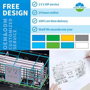 Sistema Industrial de Purificación de Agua por Ósmosis Inversa con Motor PLC, 98% de Desalinización, 1000L/Hora para Pozos, Agua Salobre y Ríos - Product Image 2