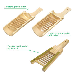 Ralladores de rábano Daikon de bambú de fabricación japonesa, nueva herramienta de Cocina Casera para triturar verduras, Material Natural - Product Image 4
