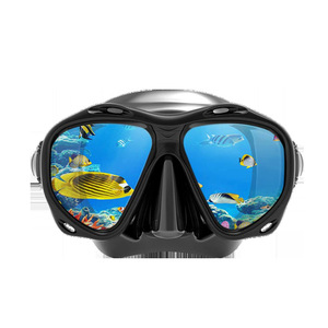 Masque de plongée à double lentille, verre trempé de 4,0 mm, silicone, plongée en mer pour adultes - Product Image 5