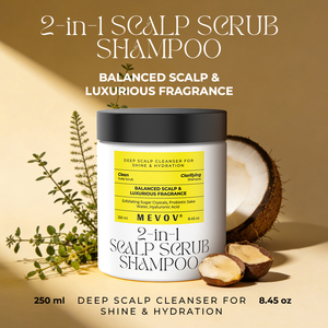 Exfoliante Capilar 2 en 1 de Marca Privada, Exfoliante Hidratante y Limpiador Clarificante para Brillo, Champú - Product Image 2