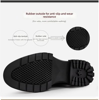 Dropshipping Echtleder Schnürschuhe mit Spitzer Spitze, Lässige Flache Knöchel-Chukka-Stiefel für Herren, Leichtgewichtig für Herbst und Winter