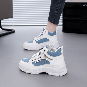 Zapatos casuales de plataforma con estampado de leopardo para mujer, estilo 2026, modernos y versátiles para exteriores - Product Image 4