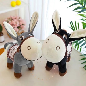 Piccolo <span class=keywords><strong>asino</strong></span> creativo peluche bambola simpatica animale ragazza pigro cuscino regalo PP cotone riempito per la fornitura diretta di compleanno della fabbrica - Product Image 5