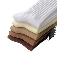 Chaussettes ras du cou 100 % coton respirantes et douces pour la peau, simples, absorbantes, confortables, toutes saisons, pour la maison et les trajets quotidiens