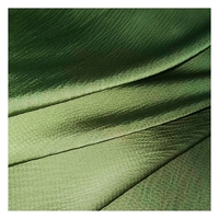 Tissu en satin crêpe à bulles imitation acétate de qualité supérieure pour robe de mariée