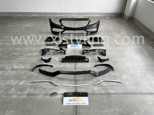 Kit <span class=keywords><strong>de</strong></span> Conversión <span class=keywords><strong>de</strong></span> Carrocería XLstyling, Actualización <span class=keywords><strong>de</strong></span> Diseño, Parachoques Delantero C63 2019 para <span class=keywords><strong>Mercedes</strong></span> Benz W205 - Product Image 2