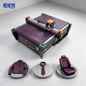 เครื่องตัดหนัง CNC REMEYA พร้อมระบบ Vision Registration และเครื่องมือตัดแบบ V สำหรับงานตกแต่งภายในรถยนต์และระบบตัดกระเป๋า - Product Image 1