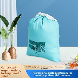 Bolsa de Algodón Personalizada de 7 Pulgadas con Cordón, Bolsa de Regalo de Moda, Bolsa de Almacenamiento con Logotipo Impreso, Portátil, Unisex, Venta al Por Mayor, MOQ 200 Piezas, Directo de Fábrica - Product Image 3