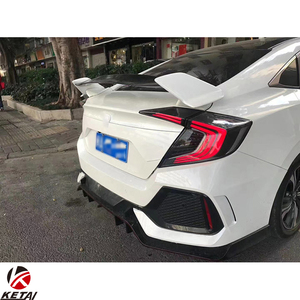 <span class=keywords><strong>Spoiler</strong></span> Posteriore in ABS Stile Type-R per <span class=keywords><strong>HONDA</strong></span> <span class=keywords><strong>CIVIC</strong></span> Sedan 2016-2022 - Product Image 5