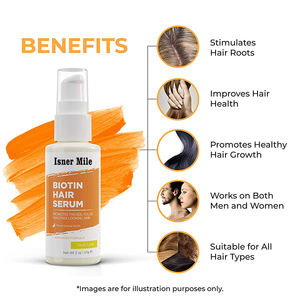 La biotina tratamiento para la pérdida de cabello suero de crecimiento productos para el cabello Natural suero de crecimiento - Product Image 2