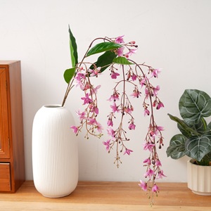 ดอกมะลิประดิษฐ์แบบกิ่งเดี่ยวสีฟ้า CallaFloral สำหรับตกแต่งภายใน งานแต่งงาน สไตล์ INS - Product Image 2
