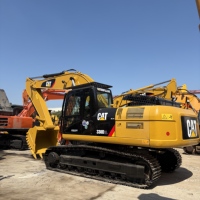 Excavatrice sur chenilles Caterpillar CAT 330D2L d'occasion, 30 tonnes, pelle hydraulique d'origine CAT330D2L à vendre