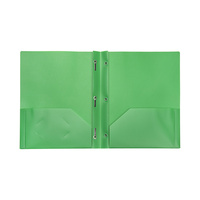 Carpeta de Presentación Portátil BYUNUS, Tamaño A4, Impermeable, en Forma de Girón, con 3 Anillas Metálicas, Colores Personalizables para Negocios