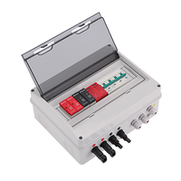 XIONGISOLAR kotak kombinasi Panel surya, kotak kombinasi Panel surya, 2 dalam 1, DC 1000V