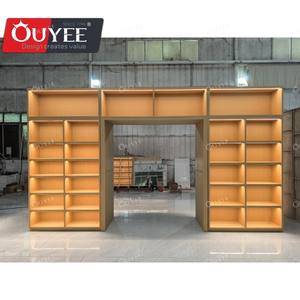 عرض الويسكي الخشبي الفاخر المصنوع من النبيذ لعرض النبيذ الخشبي بضوء LED - Product Image 4